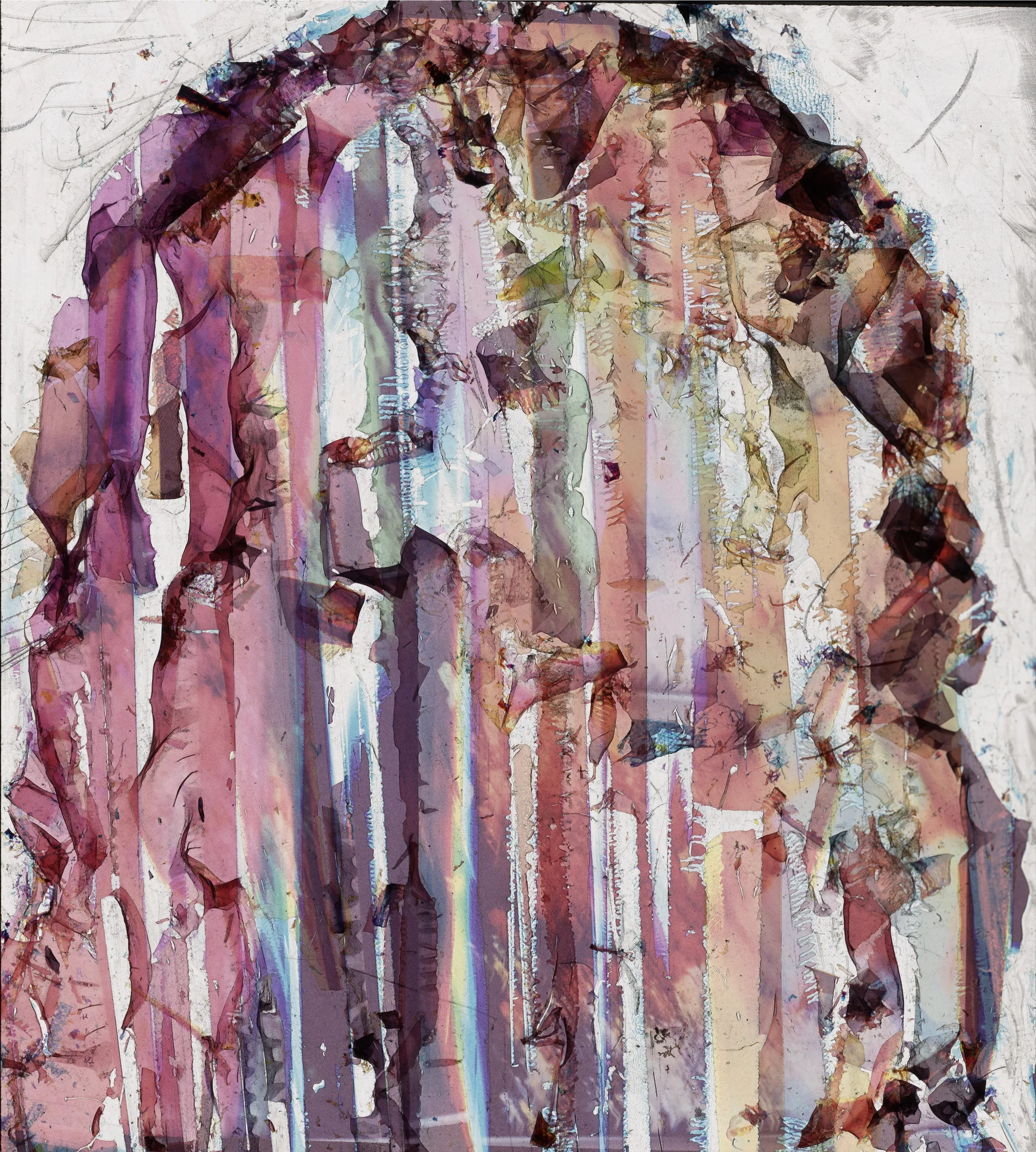 Untitled (Pink-melt), 2015 — work by Austin Settle